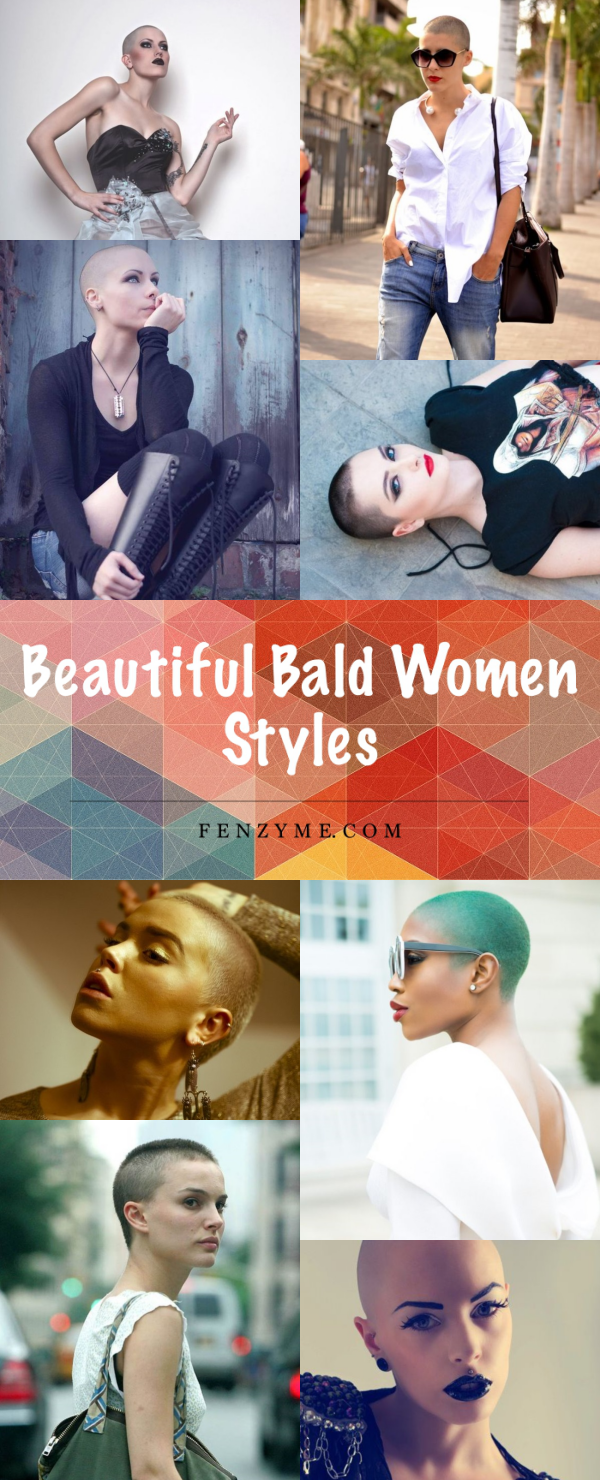 Beautiful Bald Women Styles