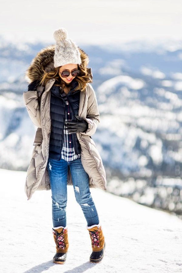 45 Of The Latest Cold Weather Outfits To Experience Immense Coziness 