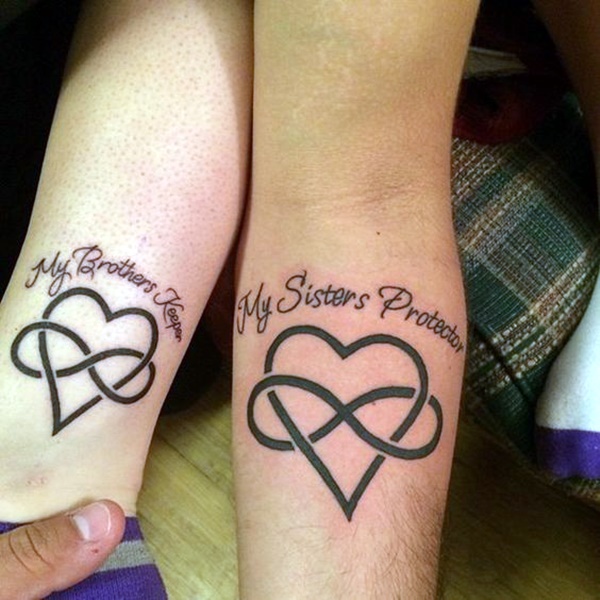 45 FeelingFull Brother and Sister Tattoos that make You Feel Emotional