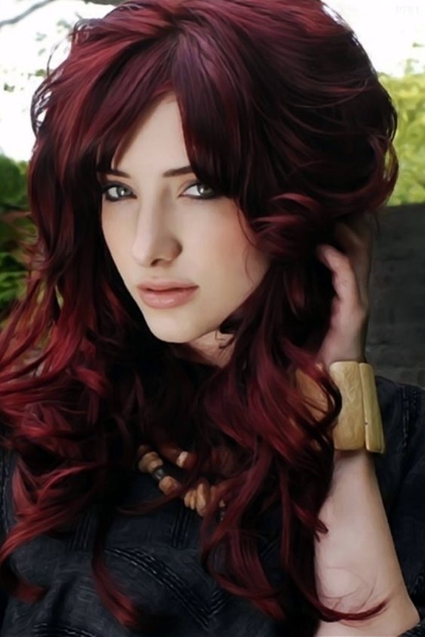 burgundy-hair-color-ideas-with-highlights-5