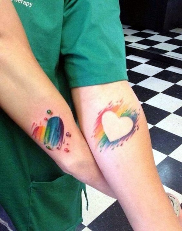 unique best friend tattoos with meaning