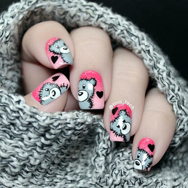 valentines-week-nails-designs-7