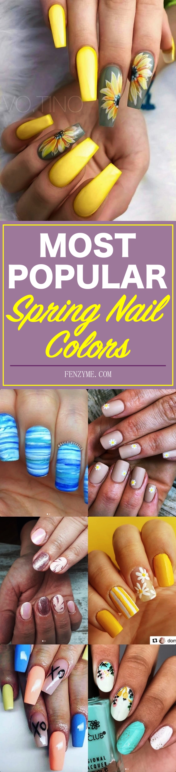 Popular Spring Nail Colors