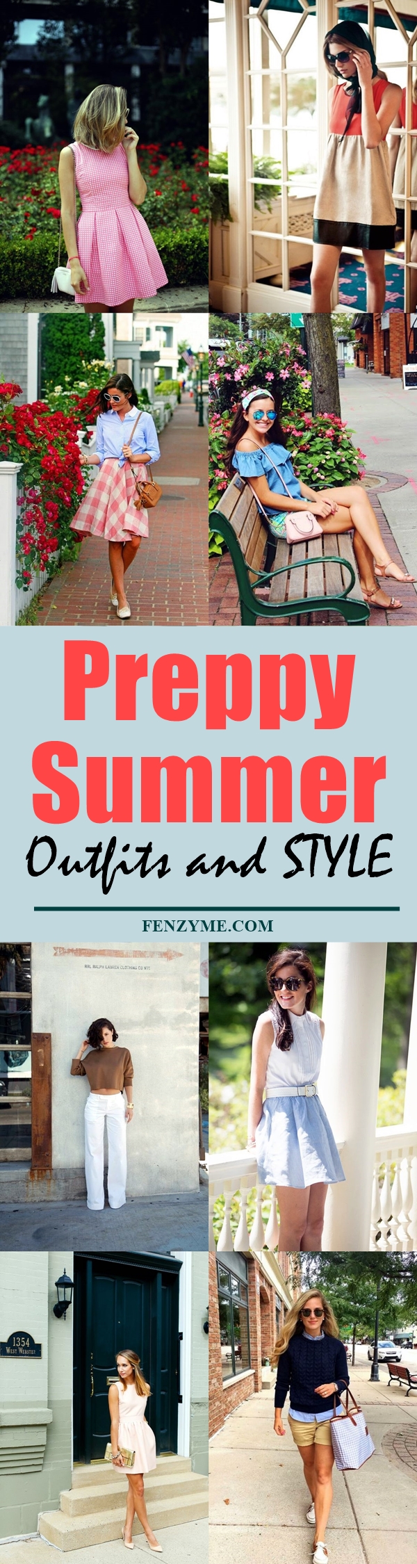 Preppy Summer Outfits and STYLE (1)