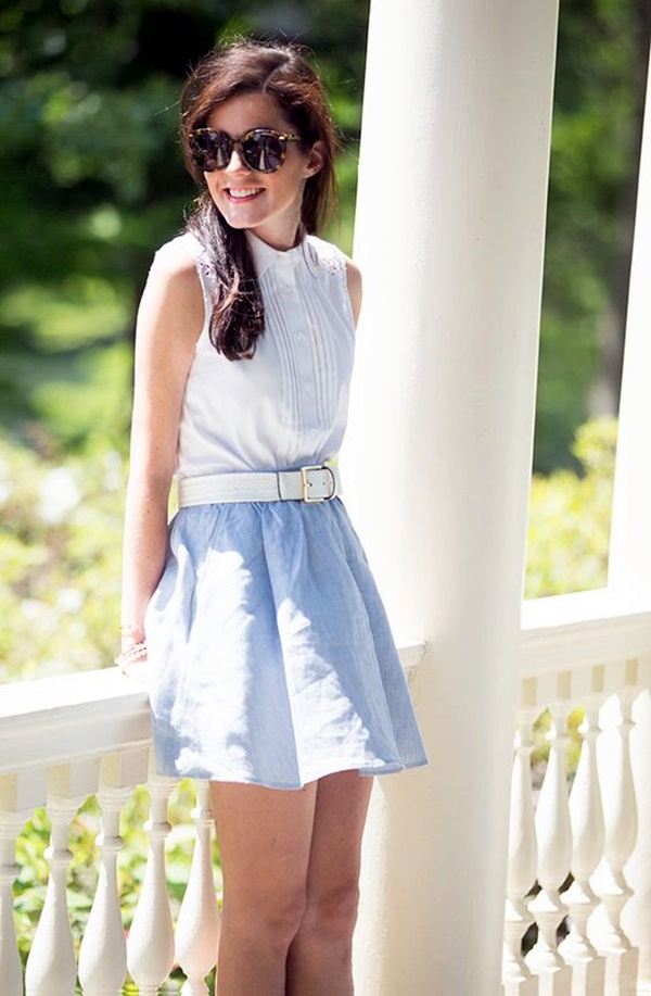 Preppy Summer Outfits and STYLE (21)