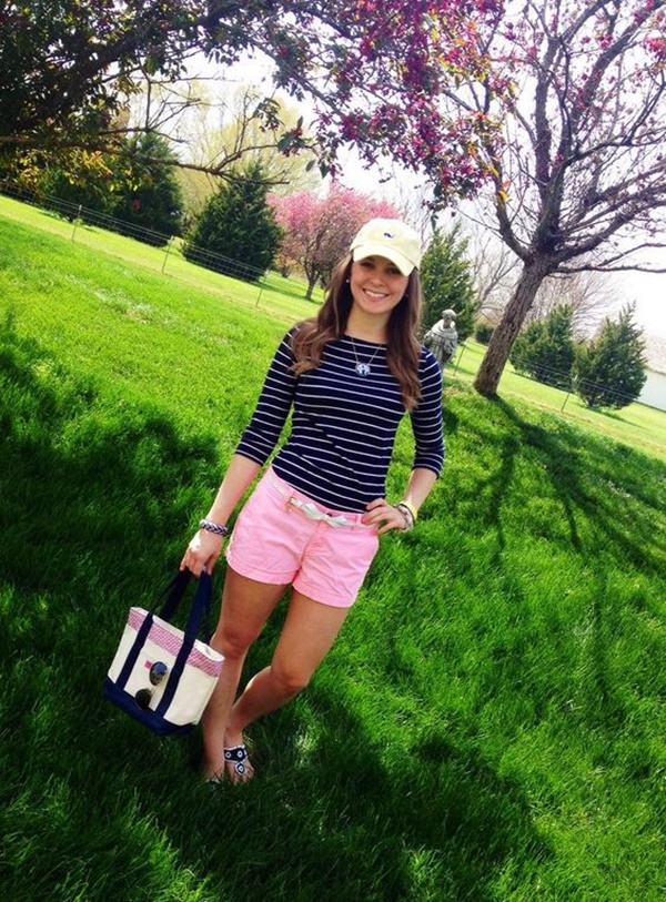 Preppy Summer Outfits and STYLE (9)