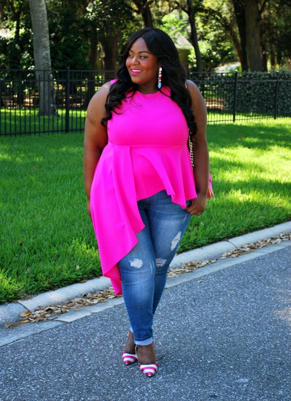 jeans top stylish girl