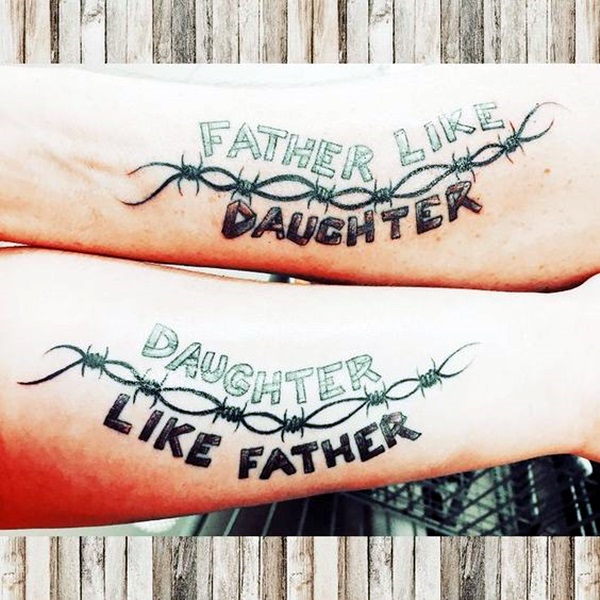 45 Adorable Father and Daughter Tattoos to Live the Connection