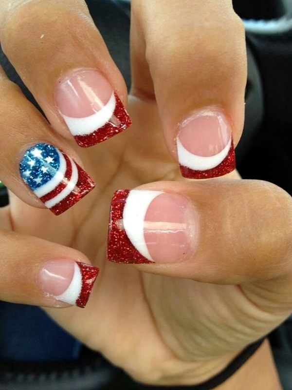45 Patriotic Fourth of July Nails Designs