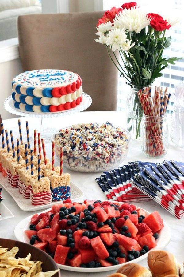 The Perfect 4th of July Birthday Party Menu