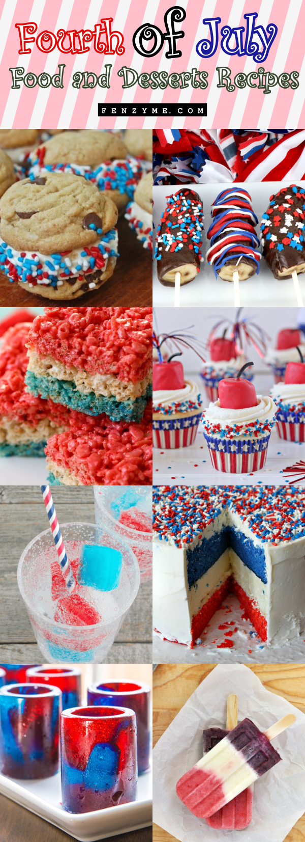 4th of July Food and Desserts Recipes1