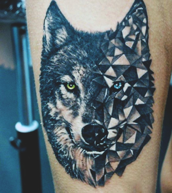 Wolf Tattoo Designs For Men5
