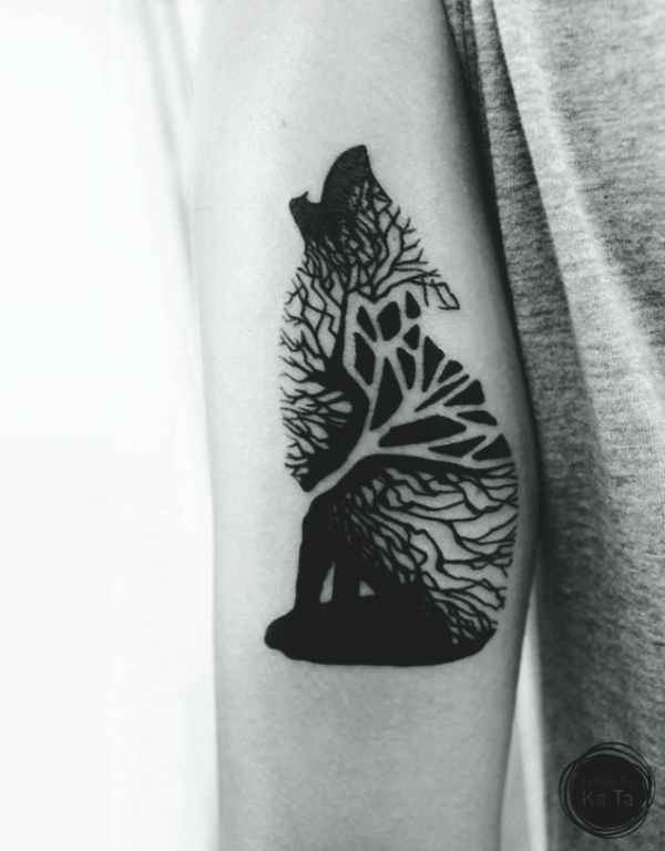 Wolf Tattoo Designs For Men14