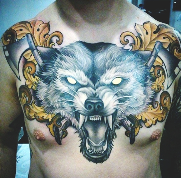 Wolf Tattoo Designs For Men27