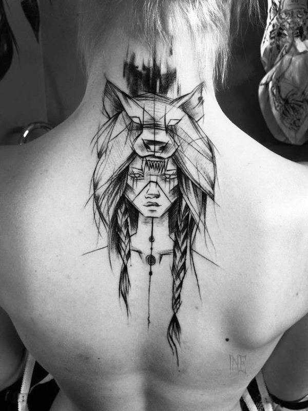 Wolf Tattoo Designs For Men56