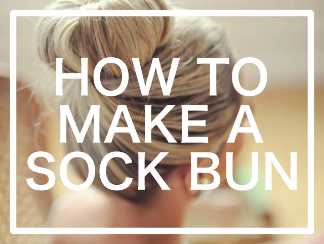 How-to-make-a-sock-Bun-Step-by-Step-Tutorials