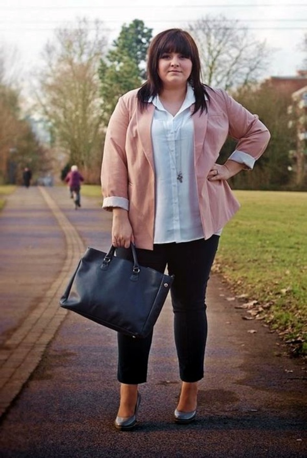45 Catchy Work Outfit Ideas for Plus Size Women