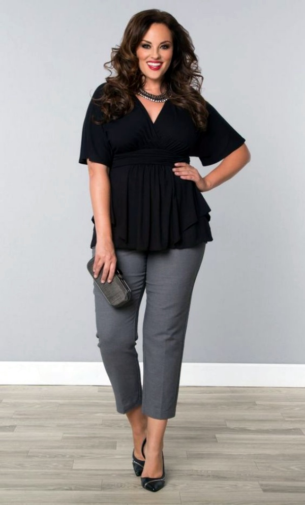 45 Catchy Work Outfit Ideas For Plus Size Women