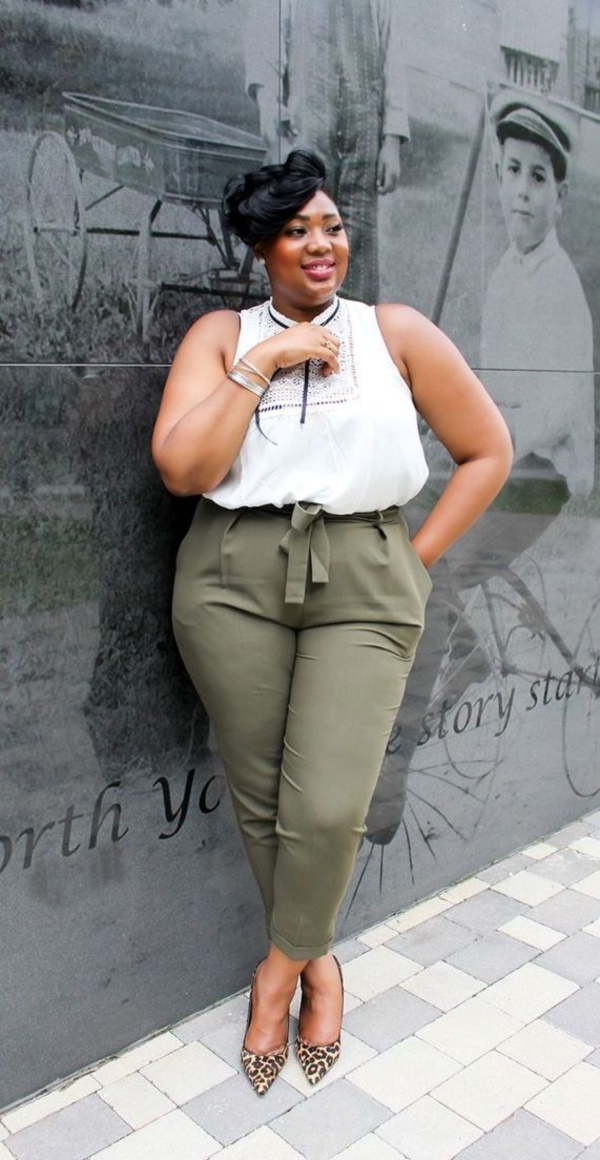 work outfits for curvy figures