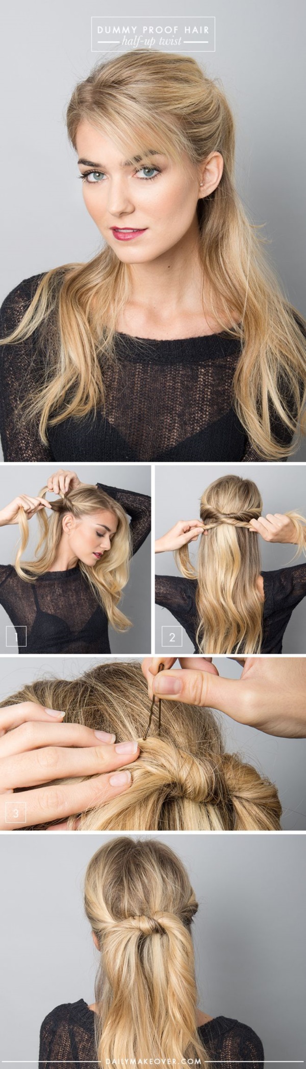 3 Minute Hairstyles for Business Women