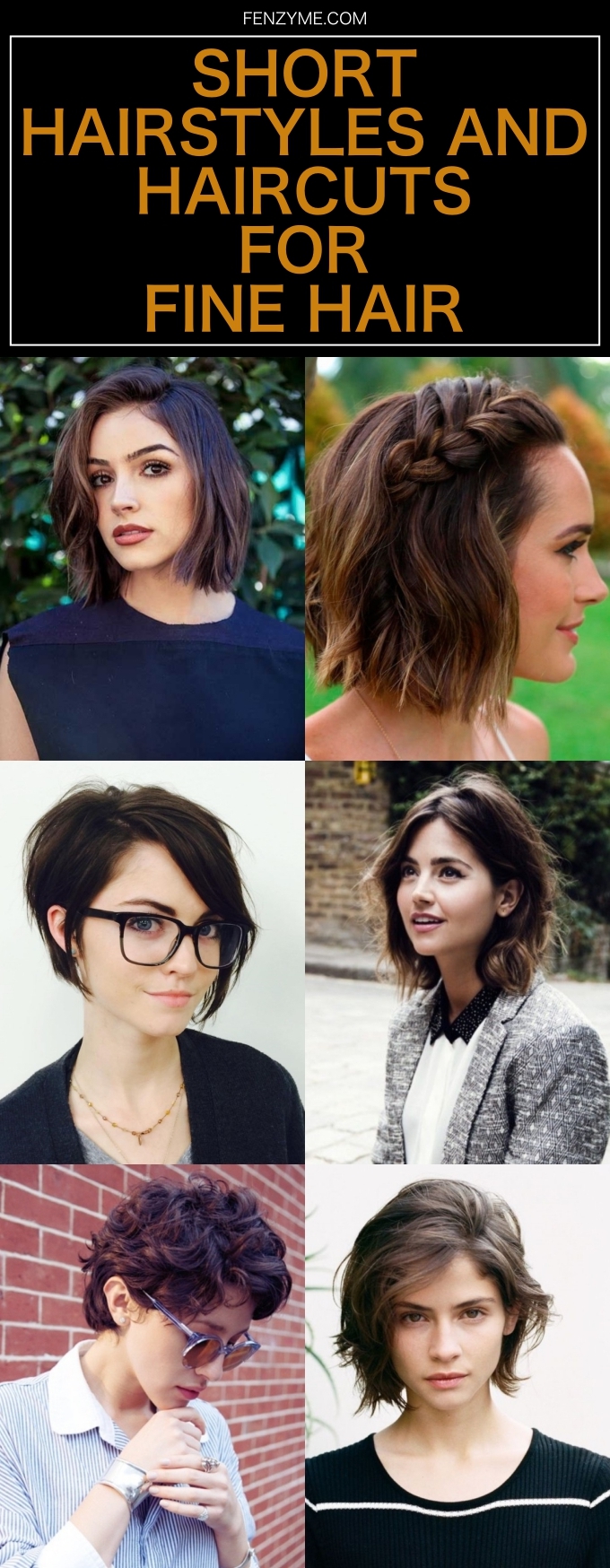 Short Hairstyles and Haircuts for Fine Hair