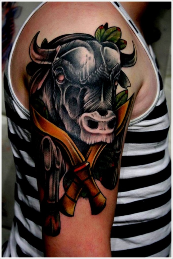 40 Taurus Zodiac Sign Tattoo Designs with Meanings