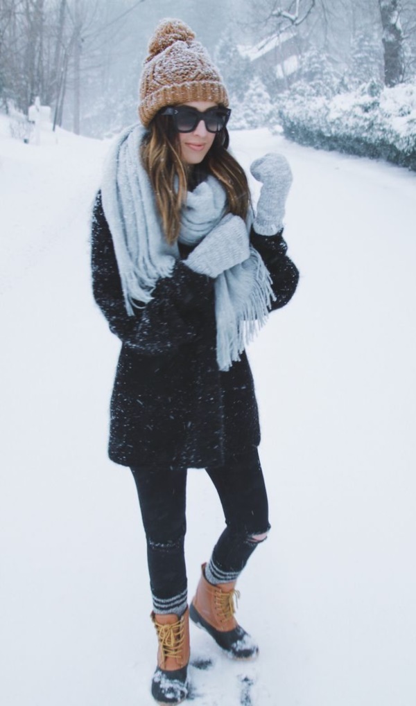 What To Wear In The Snow 40 Warm Snow Outfit Ideas