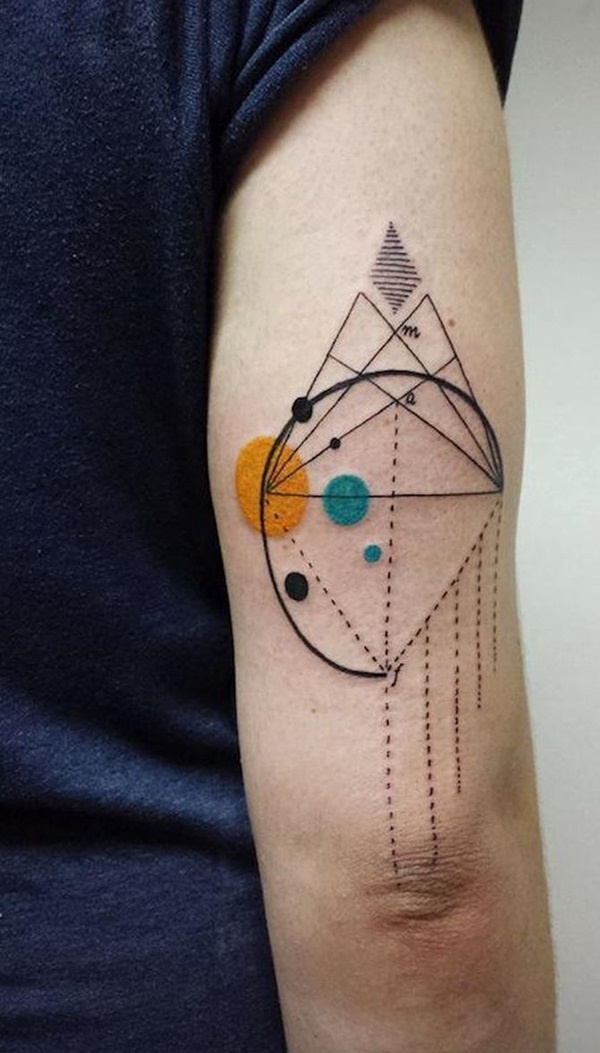35 Solar System Tattoo Ideas for True Cosmic Lover