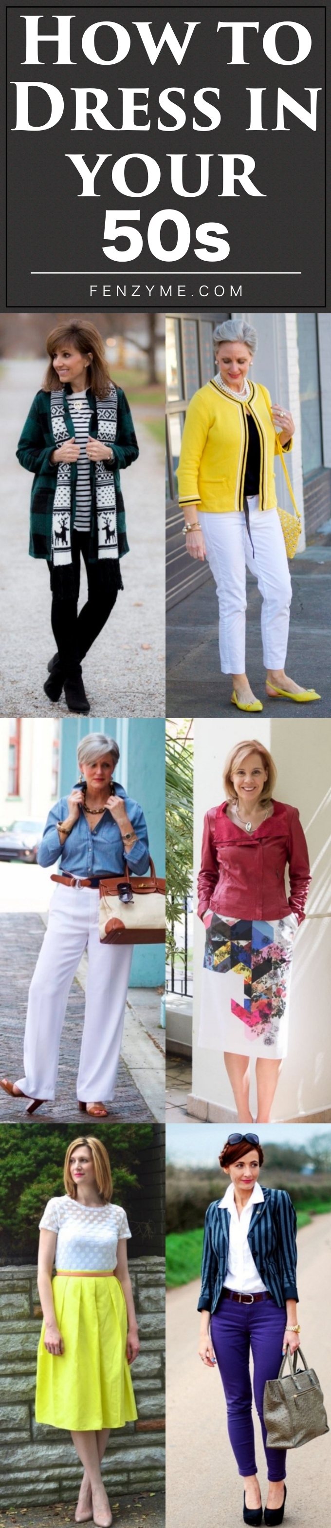 How to Dress in Your 50s