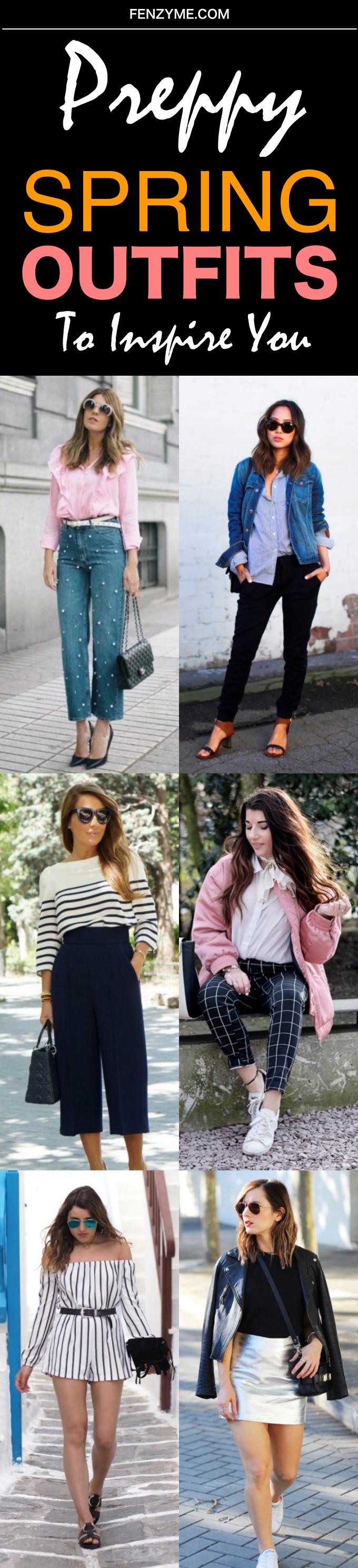 Preppy Spring Outfits to Inspire You