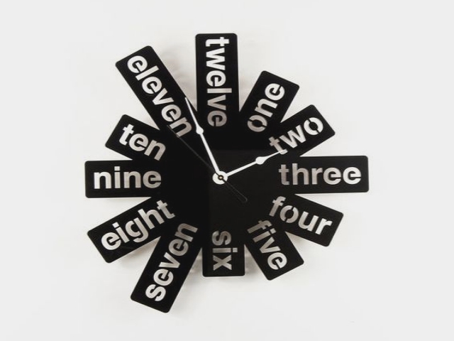 Perfect Clock to match your interior Theme