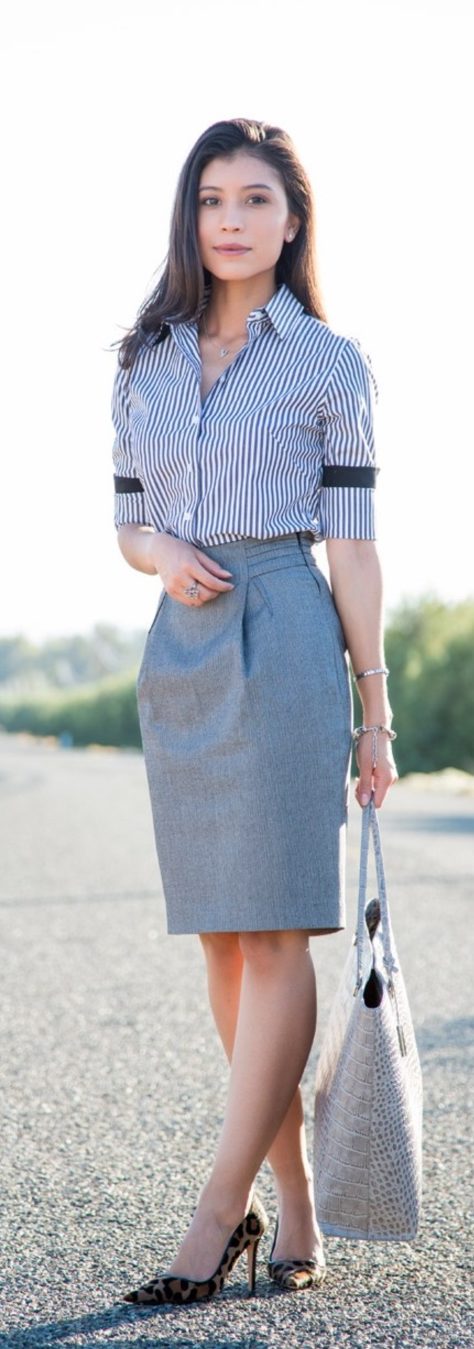 professional-skirt-outfits-for-work