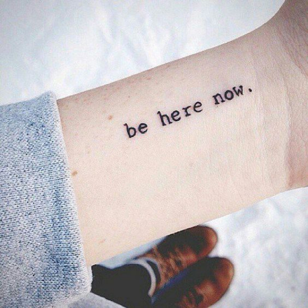 Small but Motivational Quote Tattoos