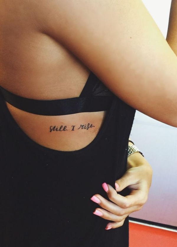 Small but Motivational Quote Tattoos