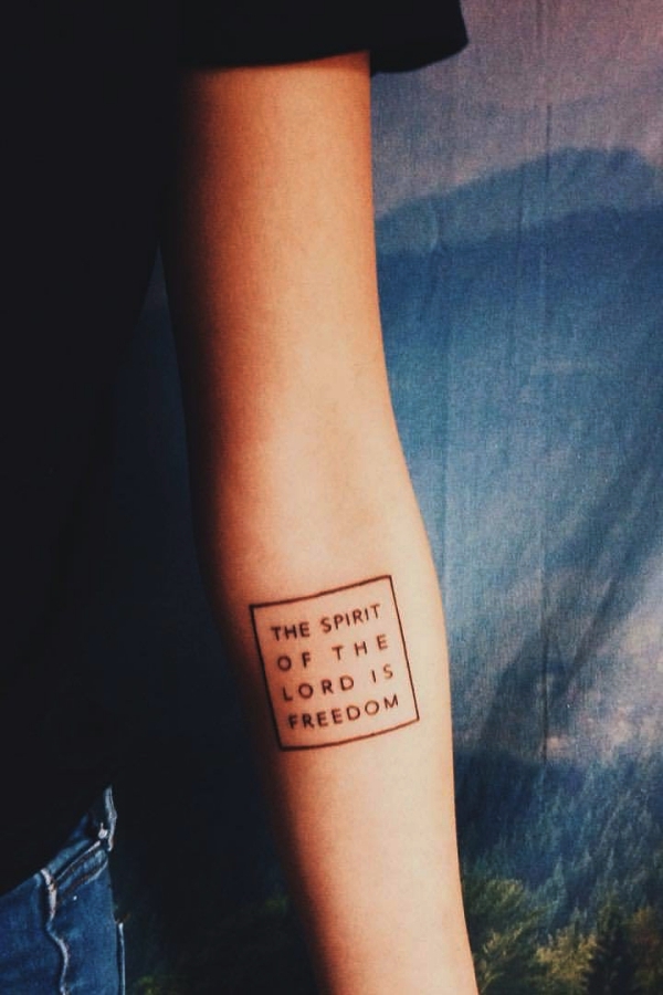 Small but Motivational Quote Tattoos