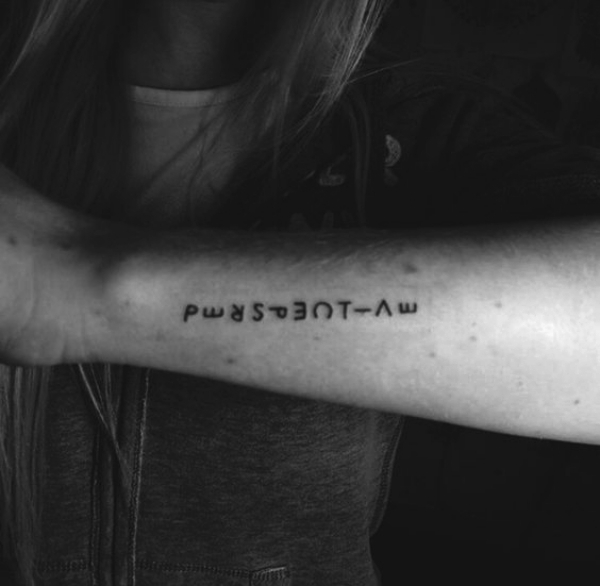 Small but Motivational Quote Tattoos