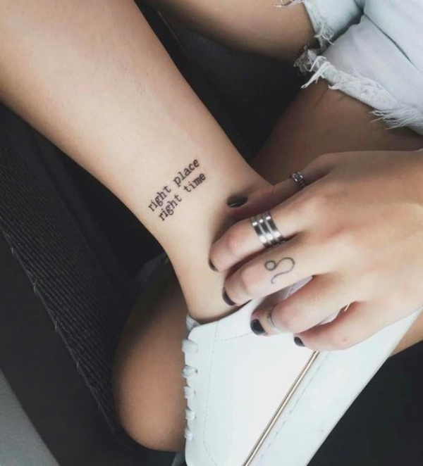 Small but Motivational Quote Tattoos