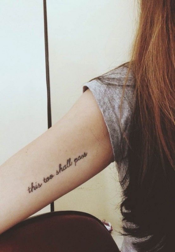 Small but Motivational Quote Tattoos