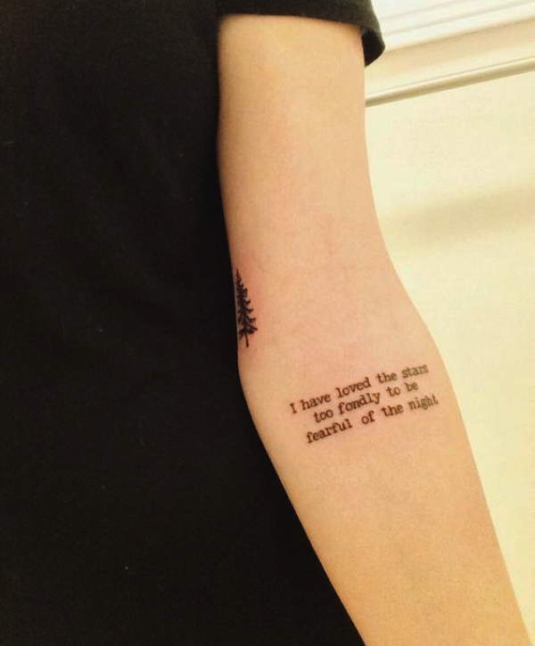 Small but Motivational Quote Tattoos