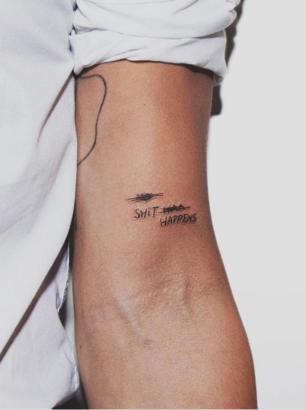 Small but Motivational Quote Tattoos