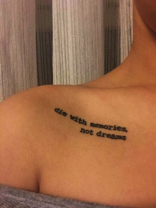 Small but Motivational Quote Tattoos