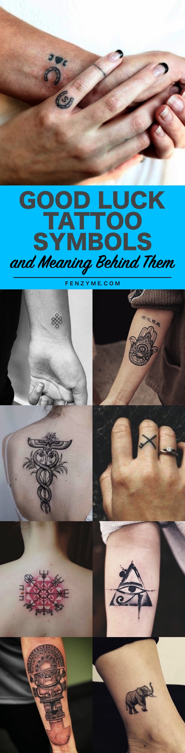 25 Good Luck Tattoo Symbols With Meaning Behind Them