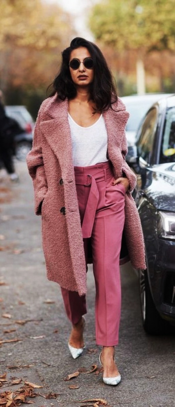 Casual Work Outfits with Flats