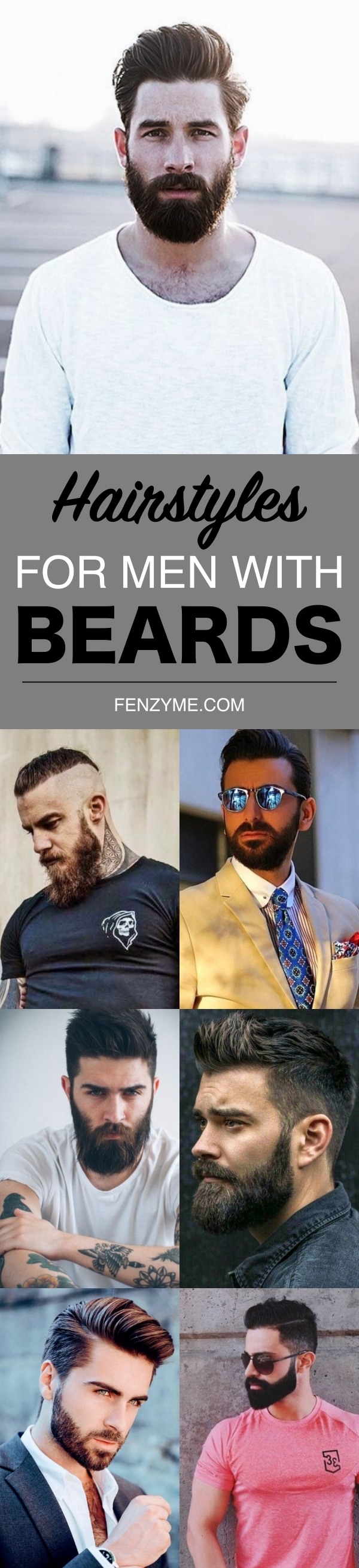 Hairstyles For Men With Beards