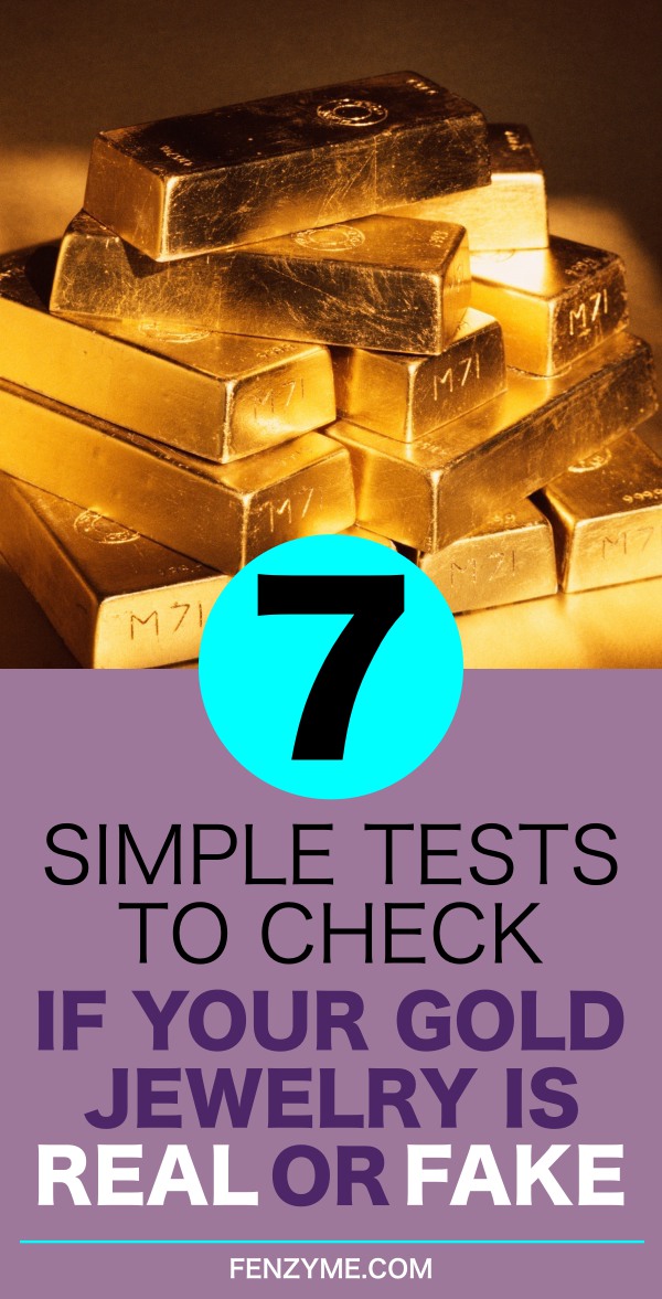 Simple Tests to Check if your Gold Jewelry is Real or Fake