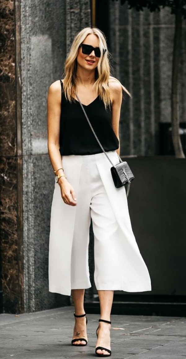 Casual White Pant Work Outfits