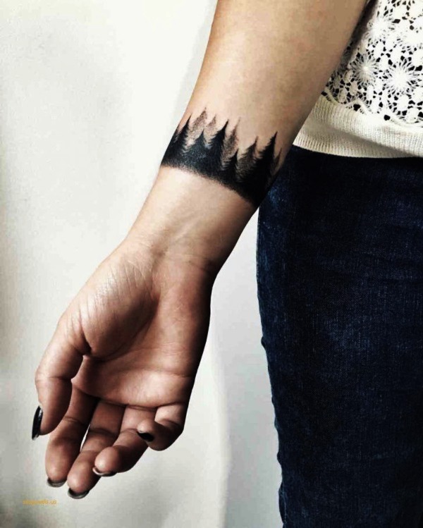 Unique Wrist Bracelet and Band Tattoos