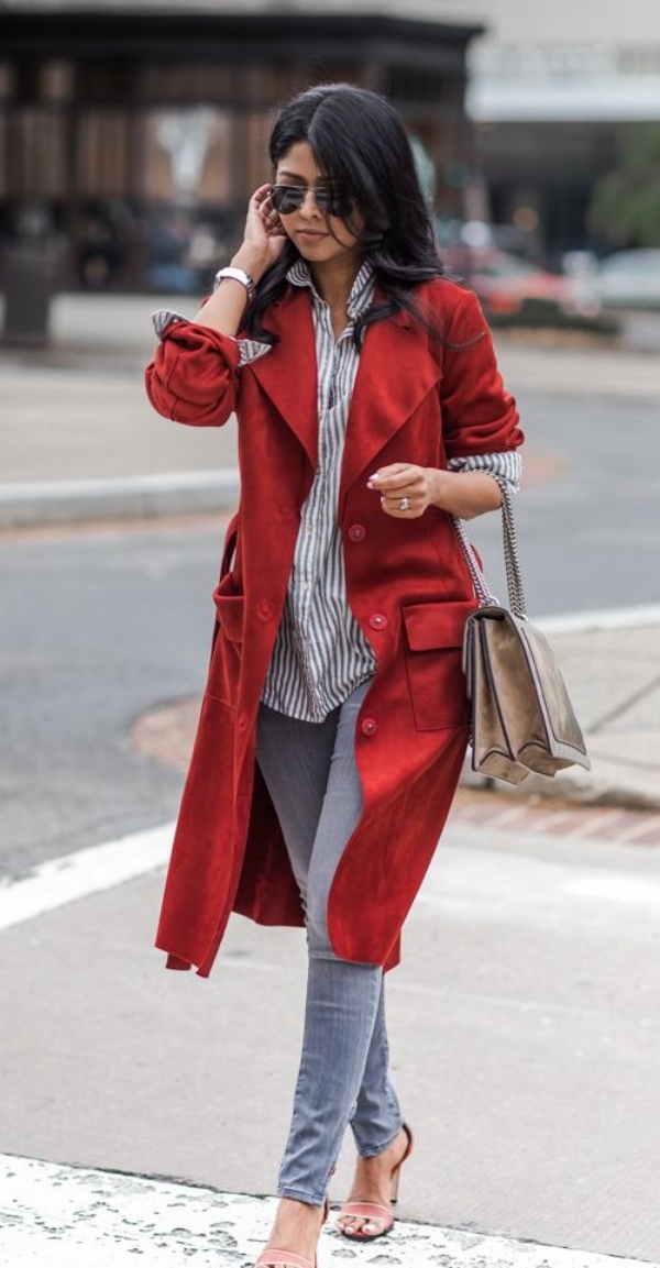 Catchy Ways to Wear Red for Work