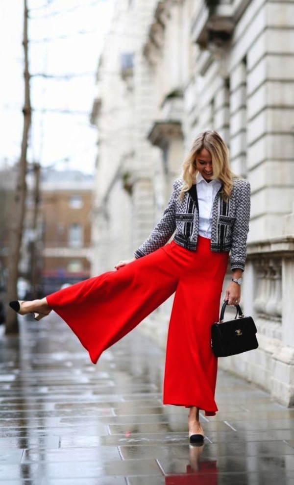 Catchy Ways to Wear Red for Work