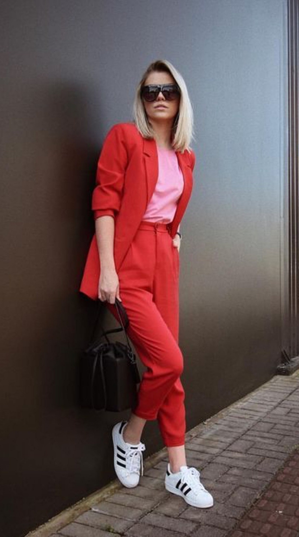 Catchy Ways to Wear Red for Work